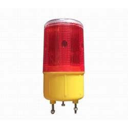 Solar Powered Traffic Warning Light Safety Signal Cone Beacon Alarm Lamp tower Hanging light Industrial Construction JS-01 eclat