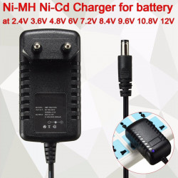 Ni-MH Ni-Cd Battery Charger Auto for 2.4V 3.6V 4.8V 6V 7.2V 8.4V 9.6V 10.8V 12V ansmann - 1