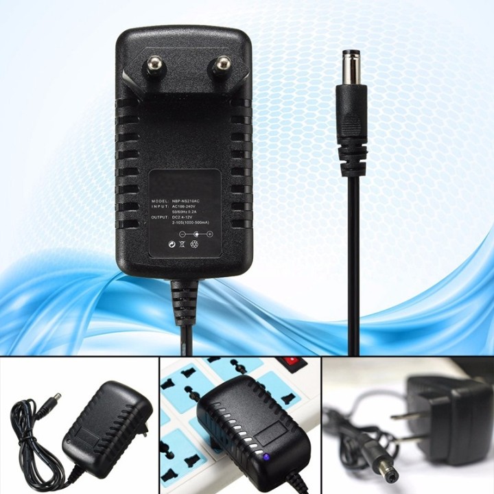 Ni-MH Ni-Cd Battery Charger Auto for 2.4V 3.6V 4.8V 6V 7.2V 8.4V 9.6V 10.8V 12V ansmann - 2