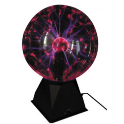 Lampara bola plasma 10'' 20cm luz disco piloto ritmo musica iluminacion decoracion magica konig - 8