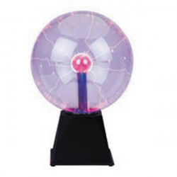 Lampara bola plasma 10'' 20cm luz disco piloto ritmo musica iluminacion decoracion magica konig - 1