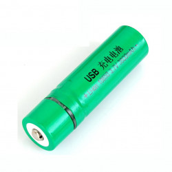 1pc 18650 3,7 V 3800 mAh USB Wiederaufladbare Li-Ion Akku für Taschenlampe eclats antivols - 3