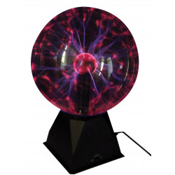 Lampara bola plasma 10'' 20cm luz disco piloto ritmo musica iluminacion decoracion magica konig - 3