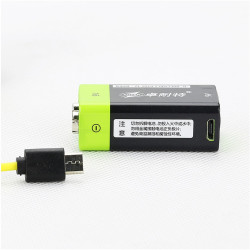 2 PZ ZNTER S19 9V 400mAh USB ricaricabile 9V Lipo batteria per RC Camera Accessori Drone eclats antivols - 2