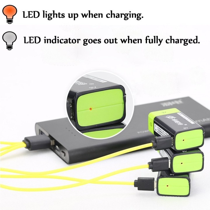 4 STÜCKE ZNTER S19 9 V 400 mAh USB Wiederaufladbare 9 V Lipo Batterie Für RC Drone Zubehör eclats antivols - 1