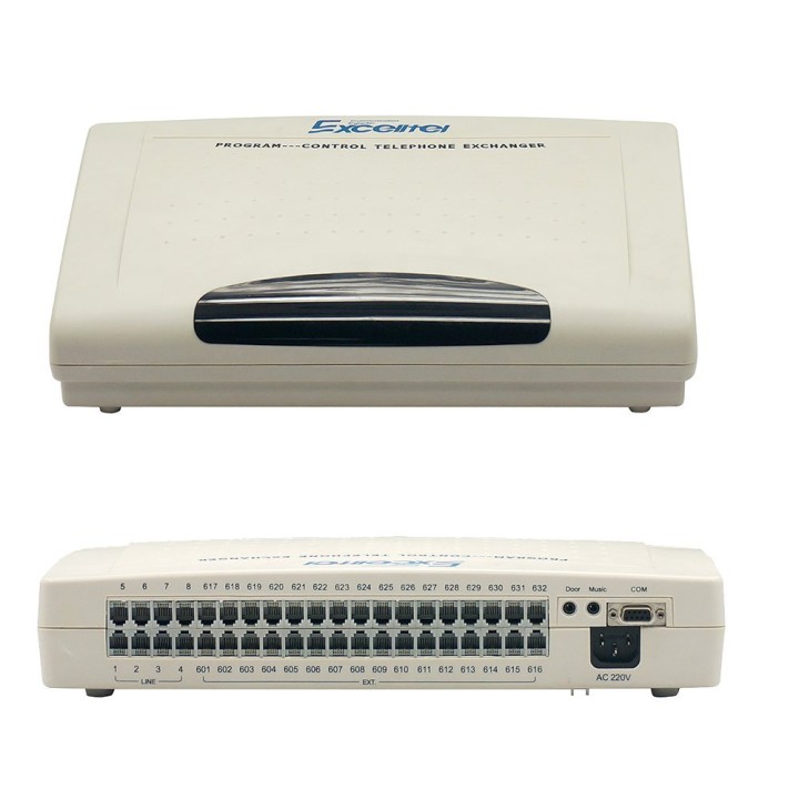 Telephone Exchange PABX PBX System CP832-416 central telephonique 4 lignes 16 postes eclats antivols - 7