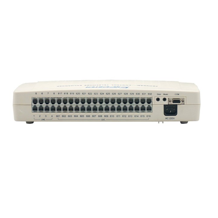 Telephone Exchange PABX PBX System CP832-416 central telephonique 4 lignes 16 postes eclats antivols - 1