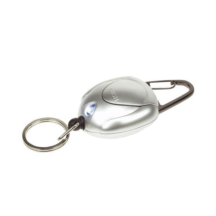 Puntero led, tipo llavero blanco enrollable velleman - 1