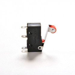 2 Pce Palanca de la palanca del rodillo Terminales de PCB Límite micro Interruptor de cierre / cierre normal eclats antivols - 9