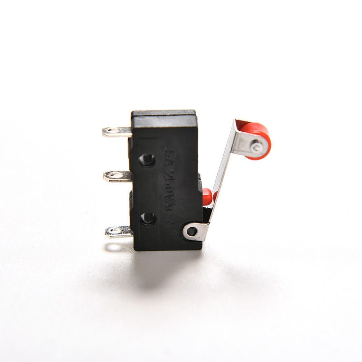 2 Stück Rollenhebel Arm PCB Terminals Micro Limit Normal Schließen / Öffnen Schalter KW12-3 schalter 5A eclats antivols - 9