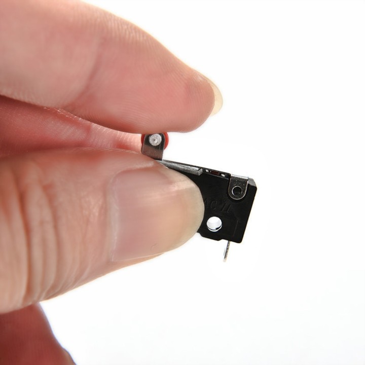 5 Stück Rollenhebel Arm PCB Terminals Micro Limit Normal Schließen / Öffnen Schalter KW12-3 schalter 5A eclats antivols - 2