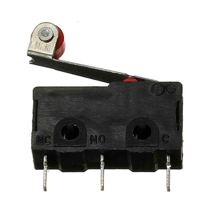 50 Pce Roller Lever Arm PCB Terminals Micro Limit Normal Close/Open Switch KW12-3 Switches 5A eclats antivols - 3