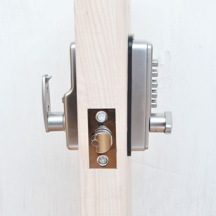 Zinklegierung Miniatur Mechanische Zahlenschloss Numberal Deadbolt Tür Digital Lock Keyless Passwort Nicht-Power Spezialschloss 