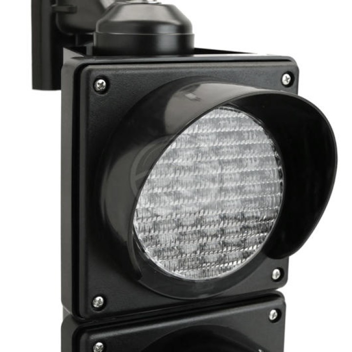 Semáforo exterior IP65 3 x 100 mm 220V LED verde naranja SM32 luces de semáforo eclats antivols - 1