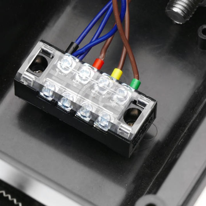 Außenampel IP65 3 x 100mm 220V LED grün orange rot SM32 Semaphor Lichter eclats antivols - 6