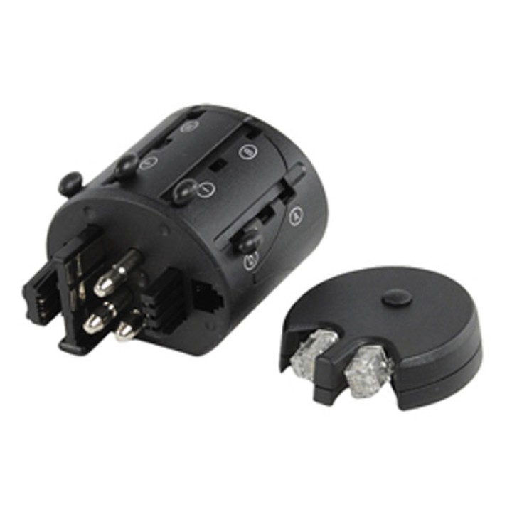 Adaptador para telefono modem 80 paises viaje austria belgica suiza italia alemania francia reino unido konig - 3