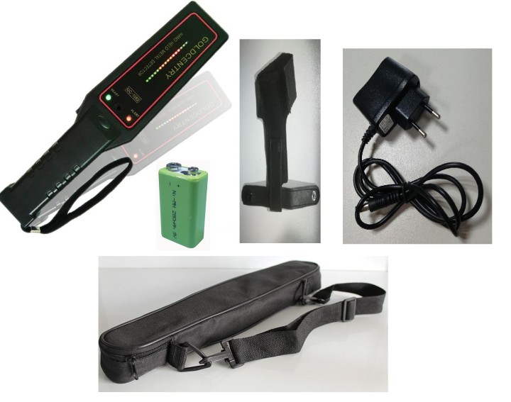 Portatile tenuto in mano professionale Metal Detector GC1002 eclats antivols - 1
