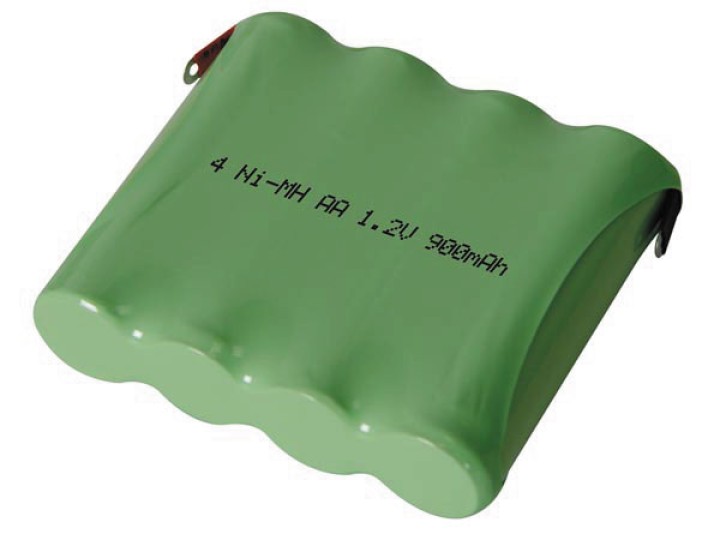 Ni mh pack 4.8v 900mah with solder tags velleman - 1