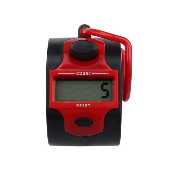 Digital tally counter 5 digits counts from 0 - 99999 accurate attendance counts, lap counts, golf scores and tallies eclats anti