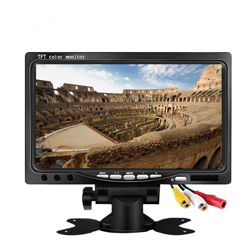 Pyronix Monitor LCD 9 Pollici Auto Pulsanti Touch 2 Ingressi AV Per Videosorveglianza 