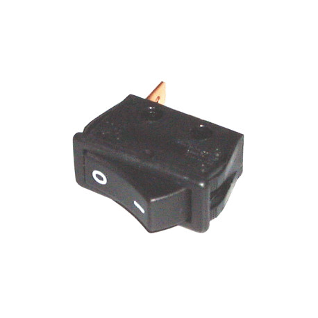 Unipolar cob250 rocker switch on off 16a / 250 Vac lugs 6.35mm eclats antivols - 1