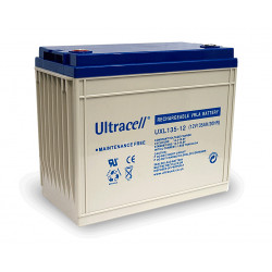 Batteria ricaricabile 12v 134a 134ah 135a uxl134 12 solare eolico accu ultracell - 1