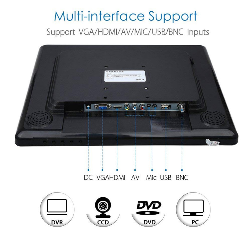 FHD 1080P HD Video Screen HDMI BNC VGA