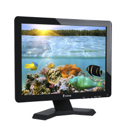 Monitor LCD da 17 pollici Panoramic1280x1024 Risoluzione Schermo video HD FHD 1080P 4: 3 HDMI BNC VGA eclats antivols - 6