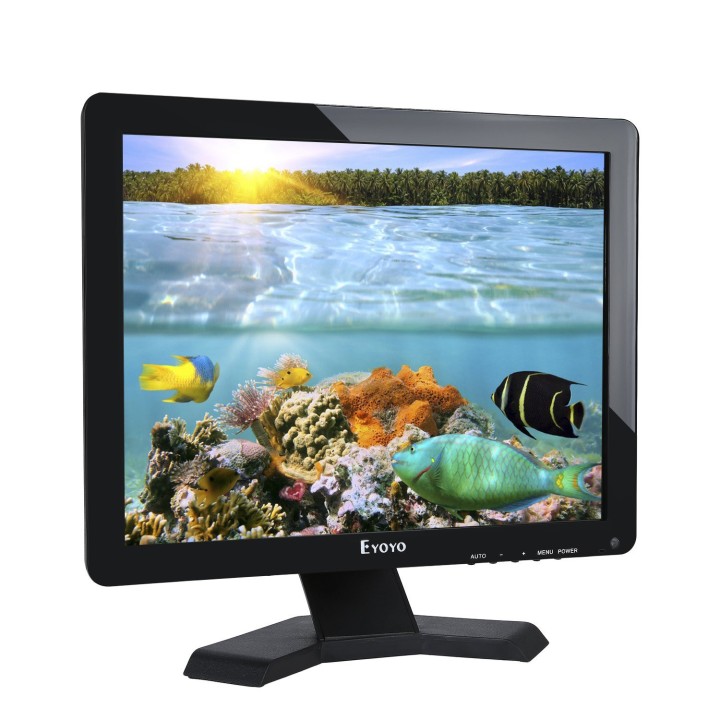 Monitor LCD de 17 pulgadas Panorámica1280x1024 Resolución 4: 3 Pantalla de video FHD 1080P HD eclats antivols - 6