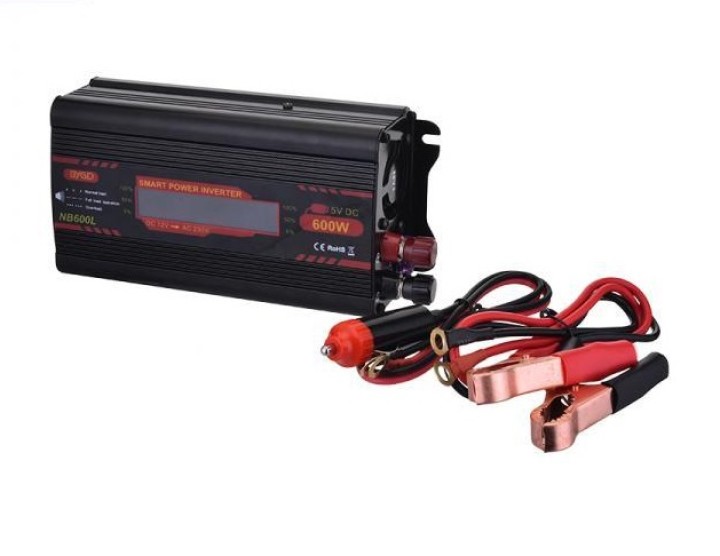 Convertisseur 220v 12v 600 Watts pure sinusoide changeur de tension jr international - 2