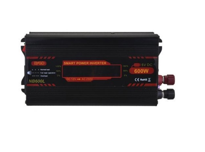 Convertisseur 220v 12v 600 Watts pure sinusoide changeur de tension jr international - 3