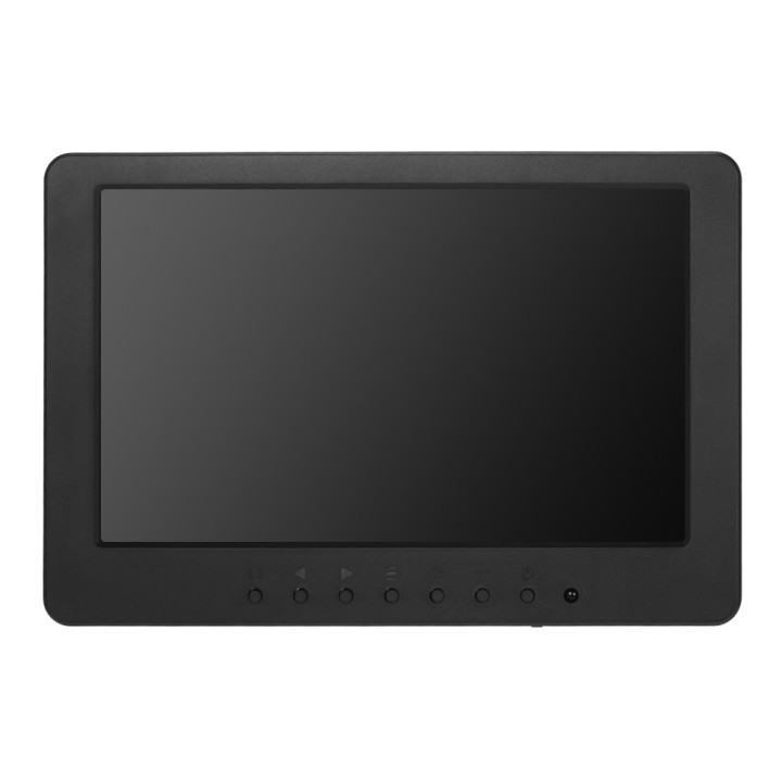Moniteur audio video 18cm couleur 7 pouce 12v pour 2 cameras lcd telecommande surveillance jr international - 2