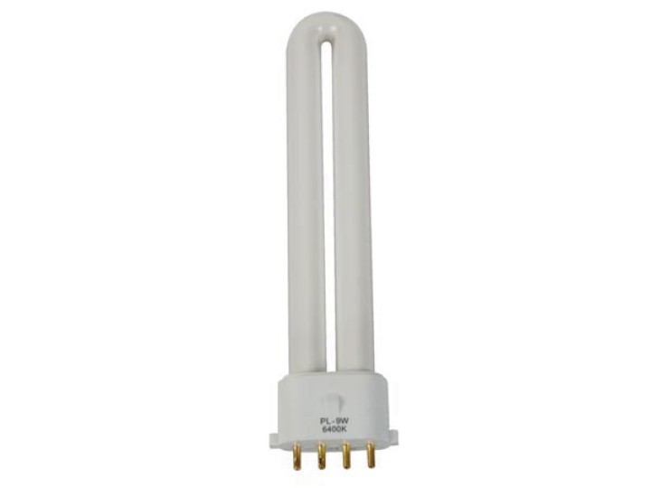 Spare pl 9w 2g7 lamp for vtlamp3wn toolcraft - 1