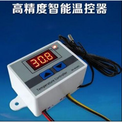 Thermometre 220v relais 10a DM-W3001 Contrôleur de température 3 chiffres à  LED pour thermostat Arduino avec sonde NTC