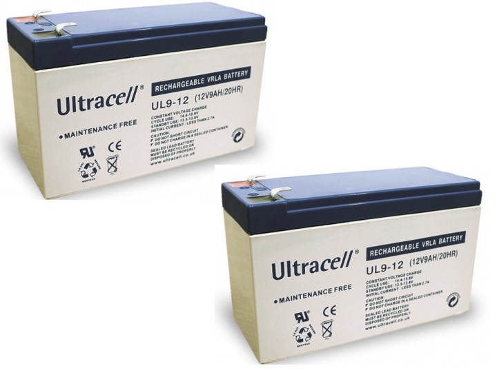 2 Rechargeable battery for motorbike 12v 9ah lead calcium battery