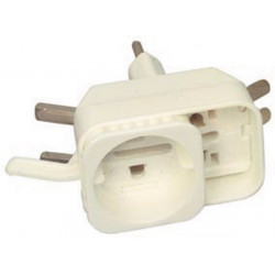Travel adapter electric adapter 6a euro male adapter to american euro female ac adaptor electric adapters euro male adapter to a