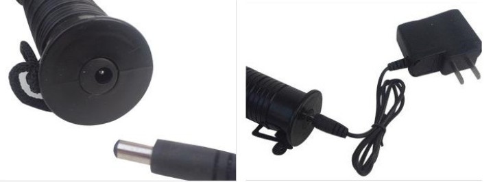 10 Baton linterna recargable roja del semáforo plano de señalización de carreteras coche policial jr  international - 19