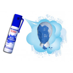 Difesa spray cs gas blu defender blu 2% 25ml spray bomba stordente lagrymogene