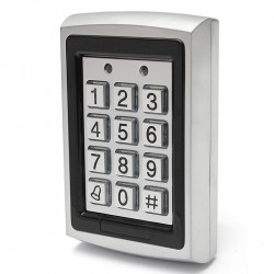 Details about   Waterproof Touch 125KHz RFID Card+Password Door Access Control Keypad Metal Pad 