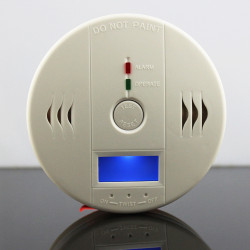 Detector de monóxido de carbono co 9v en50291 tipo b timbre de alarma de detección de gas inodoro autónoma jr international - 13