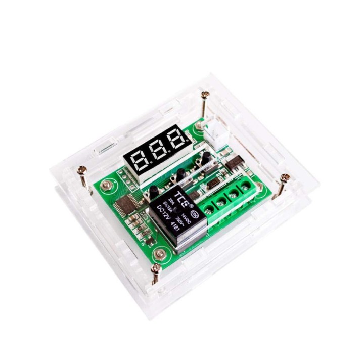 W1209 DC12V Digital Cool Heat temp Thermostat Thermometer Temperature Control On/Off Switch -50-110C Temperature Control Switch 