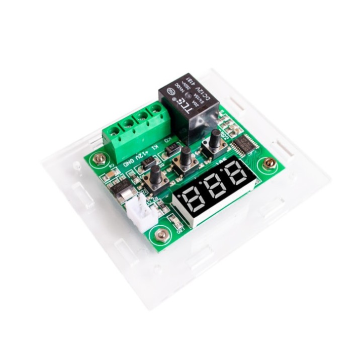 W1209 DC12V Digital Cool Heat temp Thermostat Thermometer Temperature Control On/Off Switch -50-110C Temperature Control Switch 