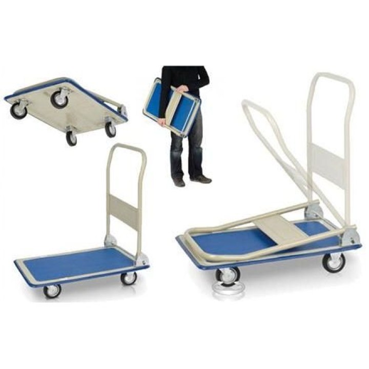 Carretilla de mano con plataforma carga máx.: 150kg 710 x 470mm velleman - 2