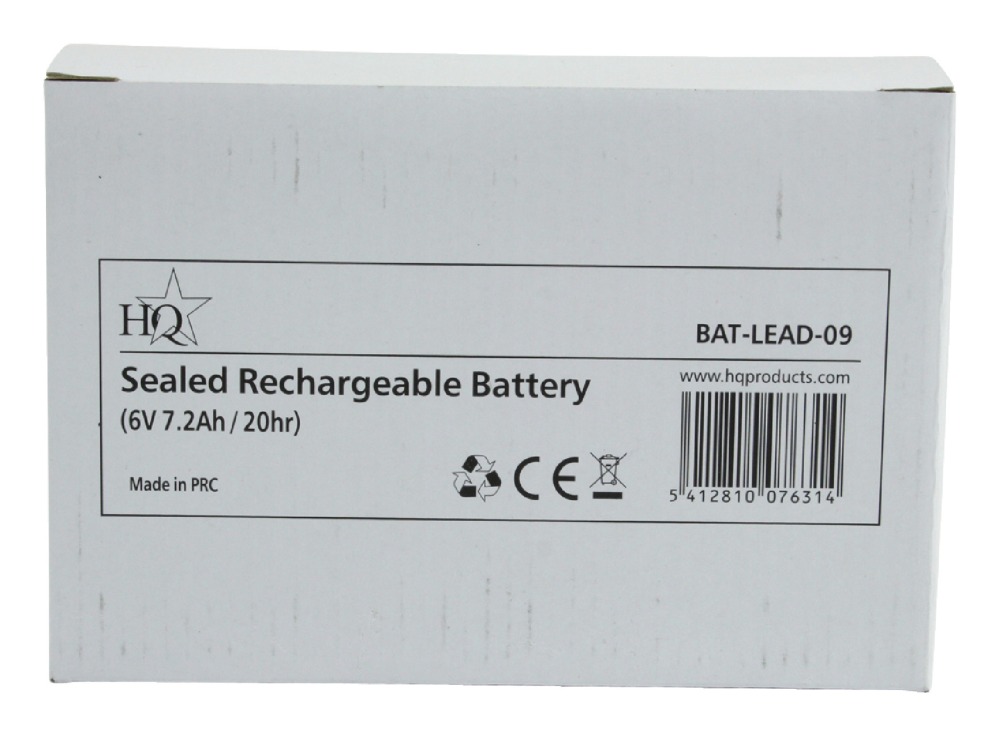 Bateria recargable 6v 7ah 7.2ah 7.5ah ul7 6 acumulador plomo gel estanco impermeable jr international - 1