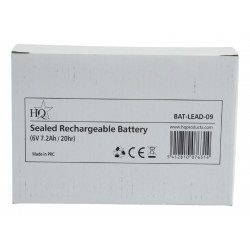 Bateria recargable 6v 7ah 7.2ah 7.5ah ul7 6 acumulador plomo gel estanco impermeable panasonic - 1