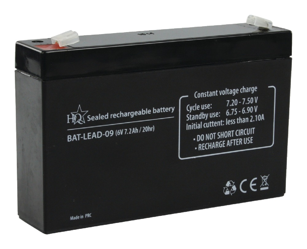 Wiederaufladbare batterie 6v 7ah 7.2ah 7.5ah wiederaufladbare batterie blei akku auf gel csb - 2