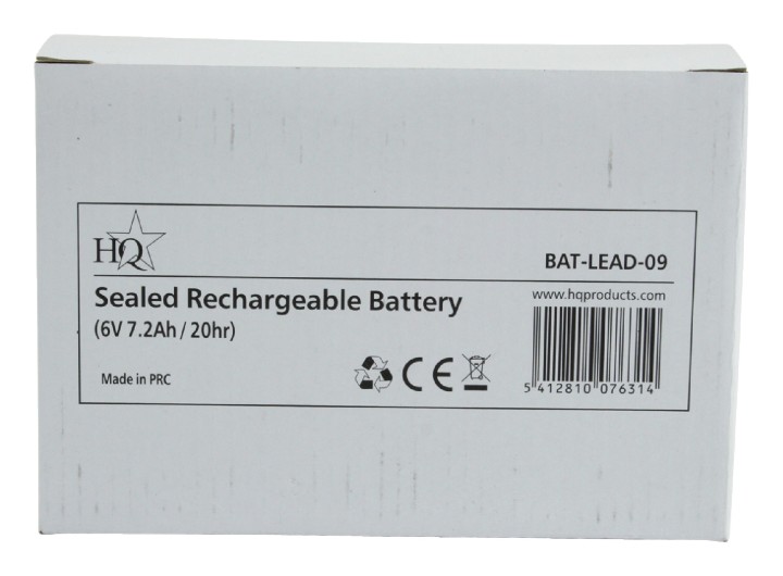 Wiederaufladbare batterie 6v 7ah 7.2ah 7.5ah wiederaufladbare batterie blei akku auf gel lead crystal - 1
