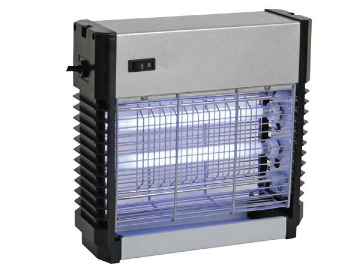 Fluginsektenvernichter insect uv-lampe 12w 220v 2x6w gik07 t velleman - 2