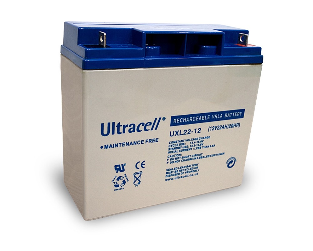 Batteria ricaricabile impermeabile 12vcc 22ah solare pile a secco batterie accu