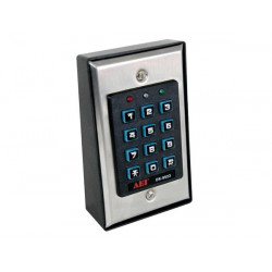 teclado numérico teclado digital alarma con cable de bloqueo iluminación retro haa85bln velleman - 1